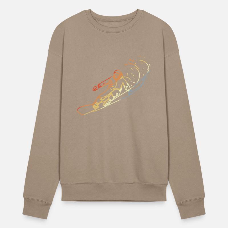 Snowboarder Vintage Look