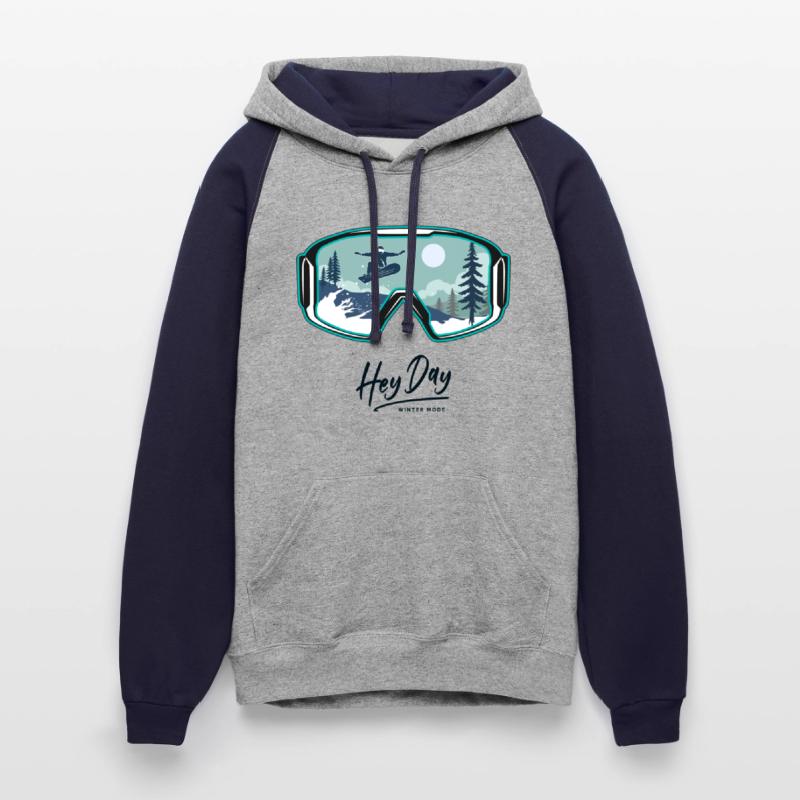 Snowboarding Style logo. By "Hey Day"