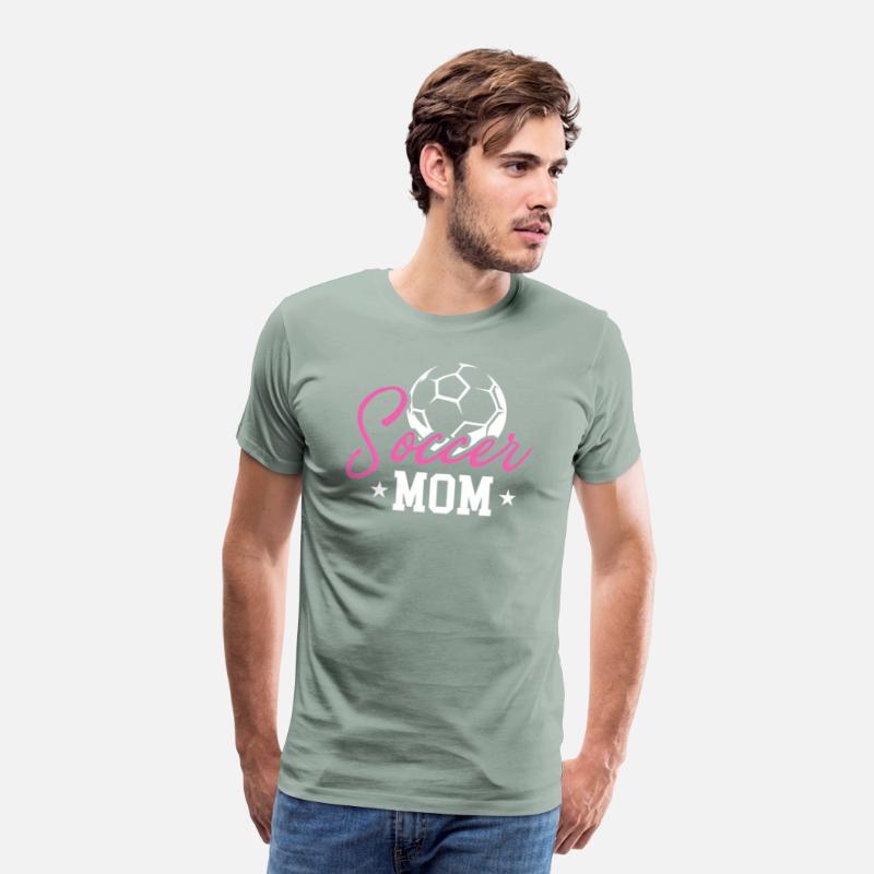 Soccer Mom Letter Print Football