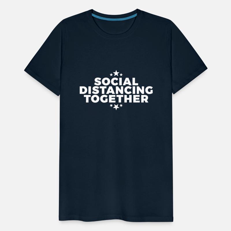 Social Distancing Together red
