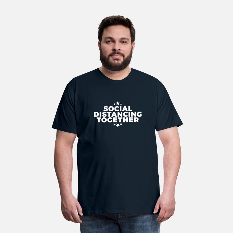 Social Distancing Together red