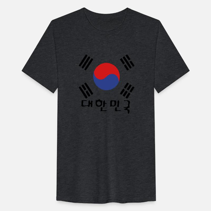 South Korea flag & korean language