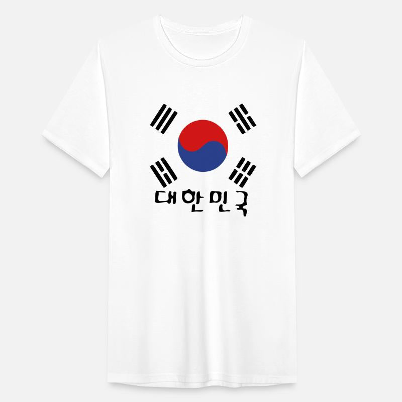 South Korea flag & korean language