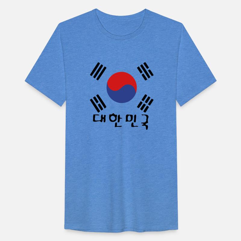 South Korea flag & korean language