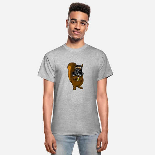 Squirrel With Gas Mask Acorn Nuclear Icon Chipmunk