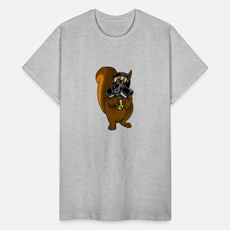 Squirrel With Gas Mask Acorn Nuclear Icon Chipmunk
