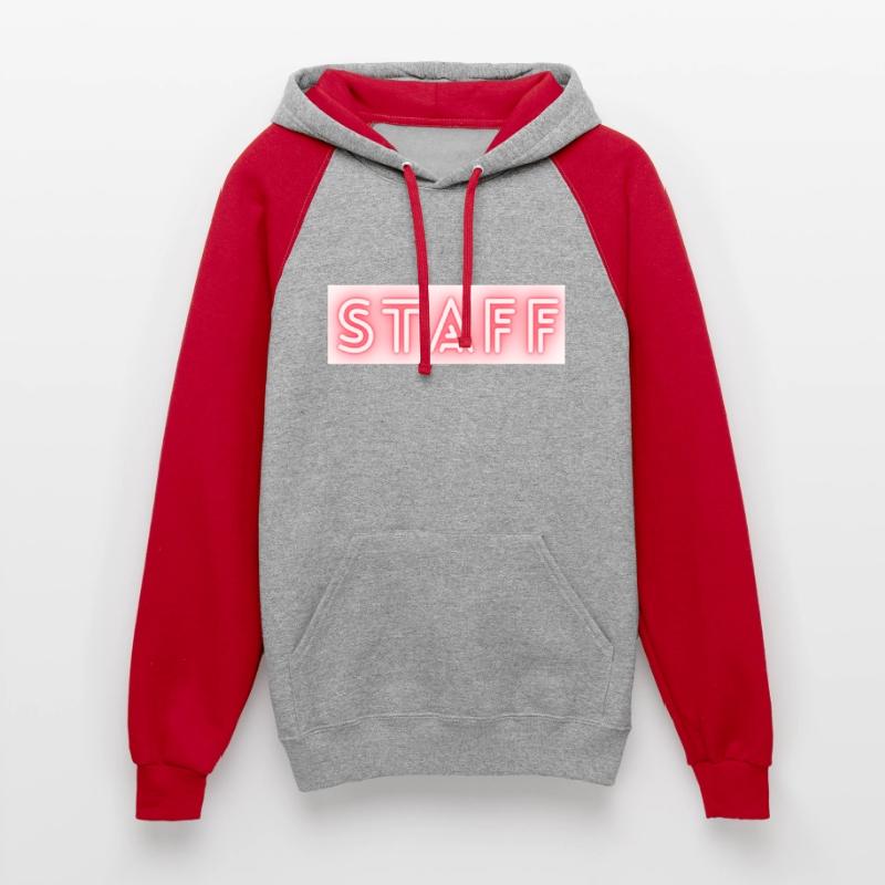 Staff text neon write