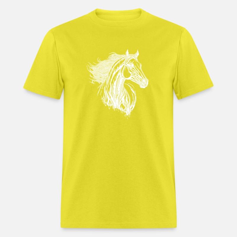 Stallion With Elegant Mane In The Wind Horse