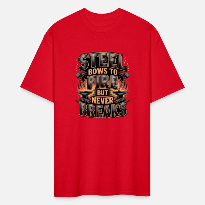Steel Fireside Motivation Blacksmithing Design