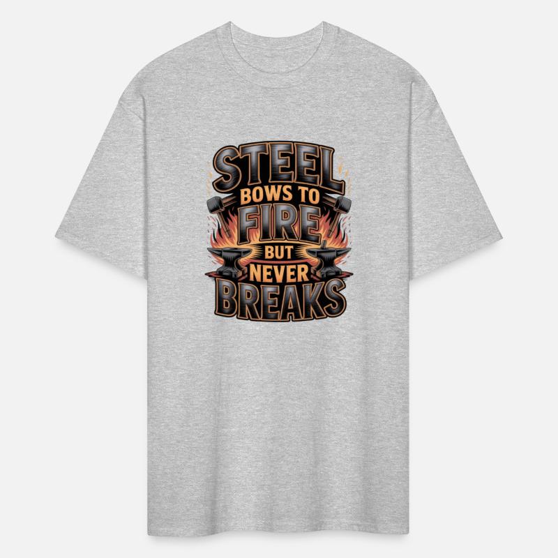 Steel Fireside Motivation Blacksmithing Design