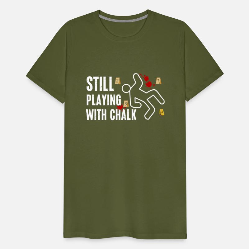 Still Playing With Chalk Criminalistics Forensic S