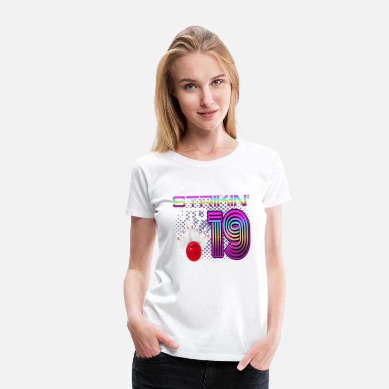 Striking Into 19 Bowling Bowler 19th Birthday