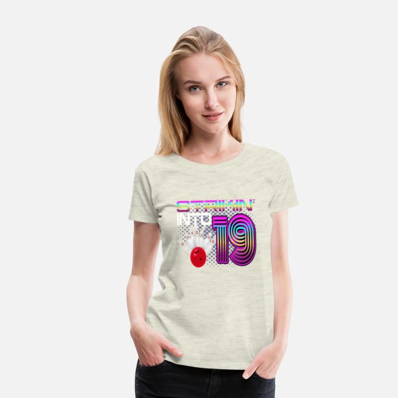 Striking Into 19 Bowling Bowler 19th Birthday