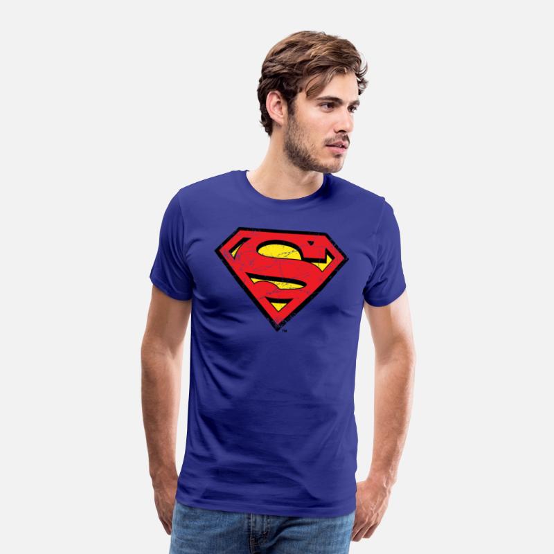 Superman S-Shield Logo vintage