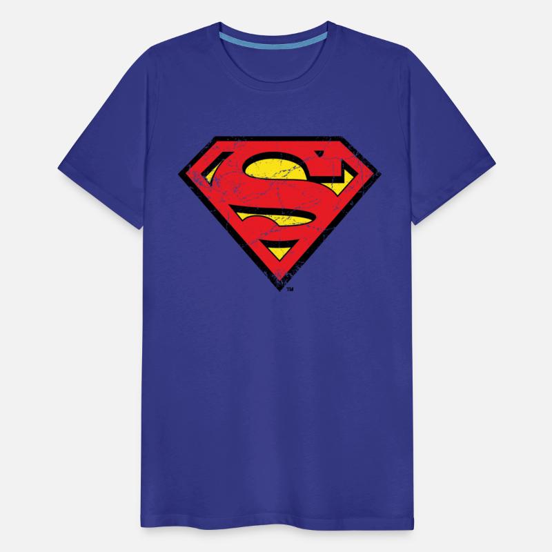 Superman S-Shield Logo vintage