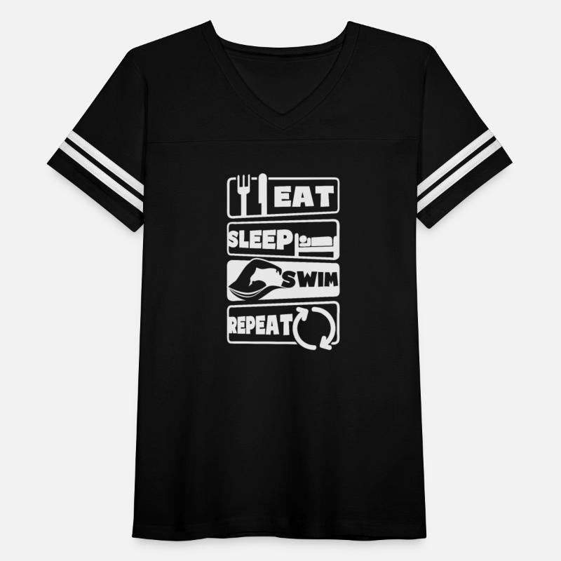 Swimming Athlete Eat Sleep Repeat