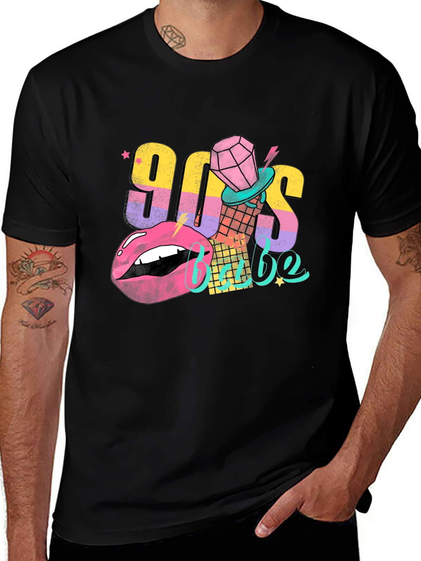 90s Babe T-Shirt - Retro Vintage Design
