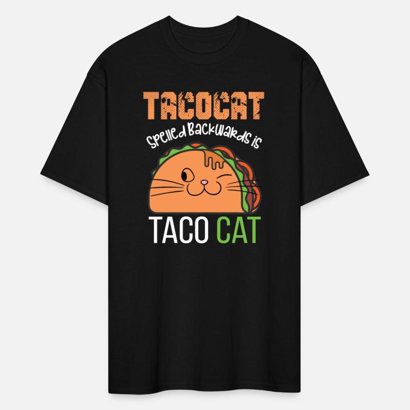 Tacocat Spelled Backwards is Tacocat Funny Cat