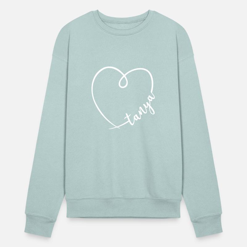 Tanya Name Heart Calligraphy