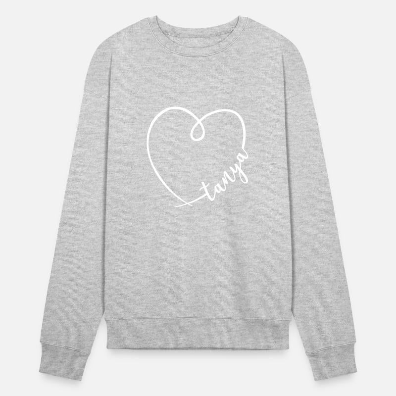 Tanya Name Heart Calligraphy