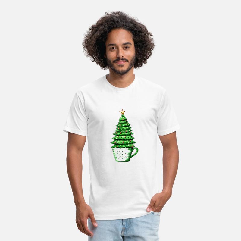 Teacup Delight: Miniature Christmas Tree Magic