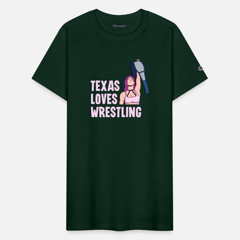 Texas Wrestling Design for proud Texan Fans