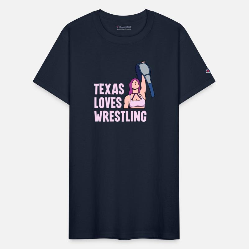 Texas Wrestling Design for proud Texan Fans