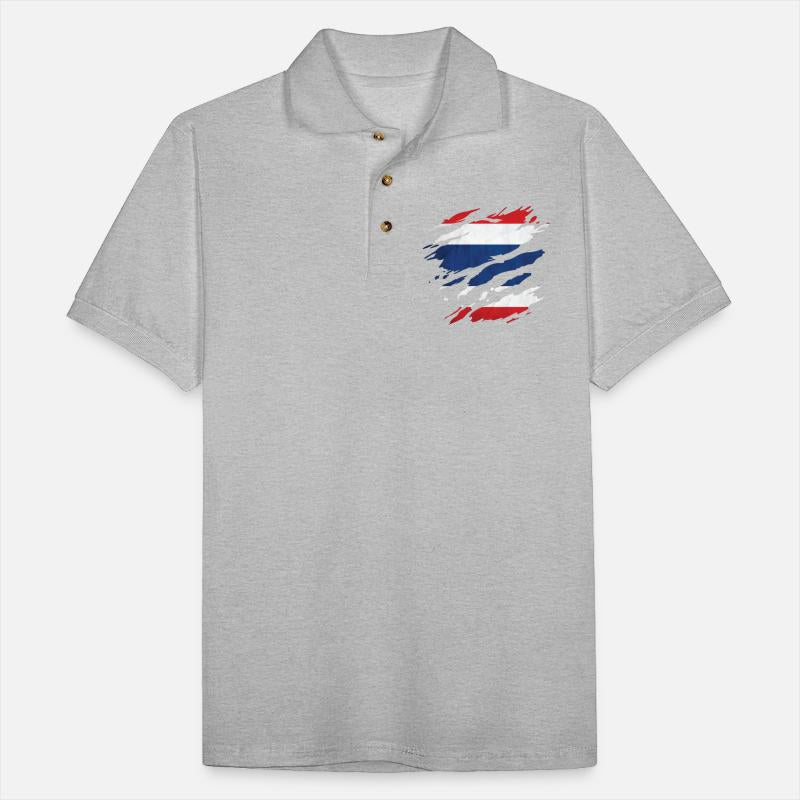 Thailand - national flag, scratches, cracks