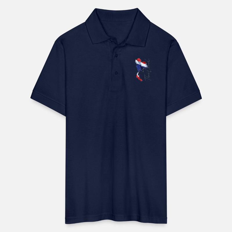 Thailand Flag in Thailand Map EN