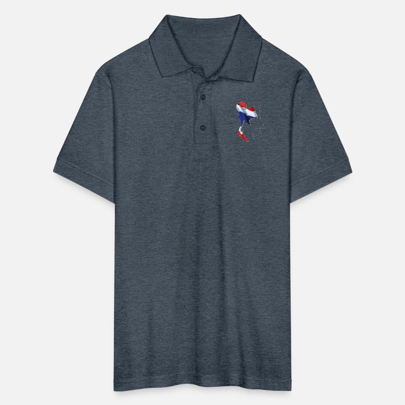 Thailand Flag in Thailand Map EN