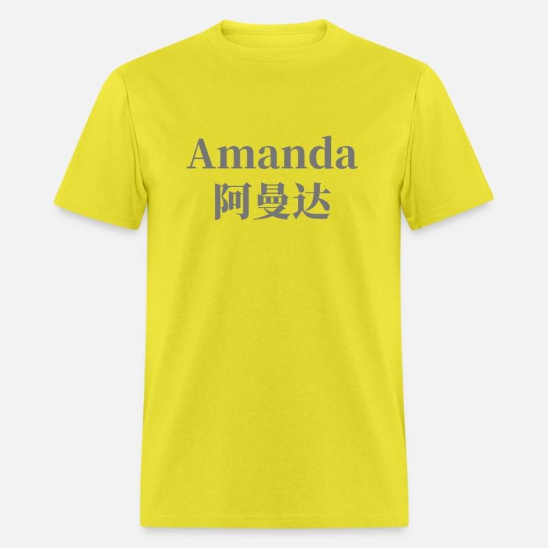 The Name Amanda in Chinese Words