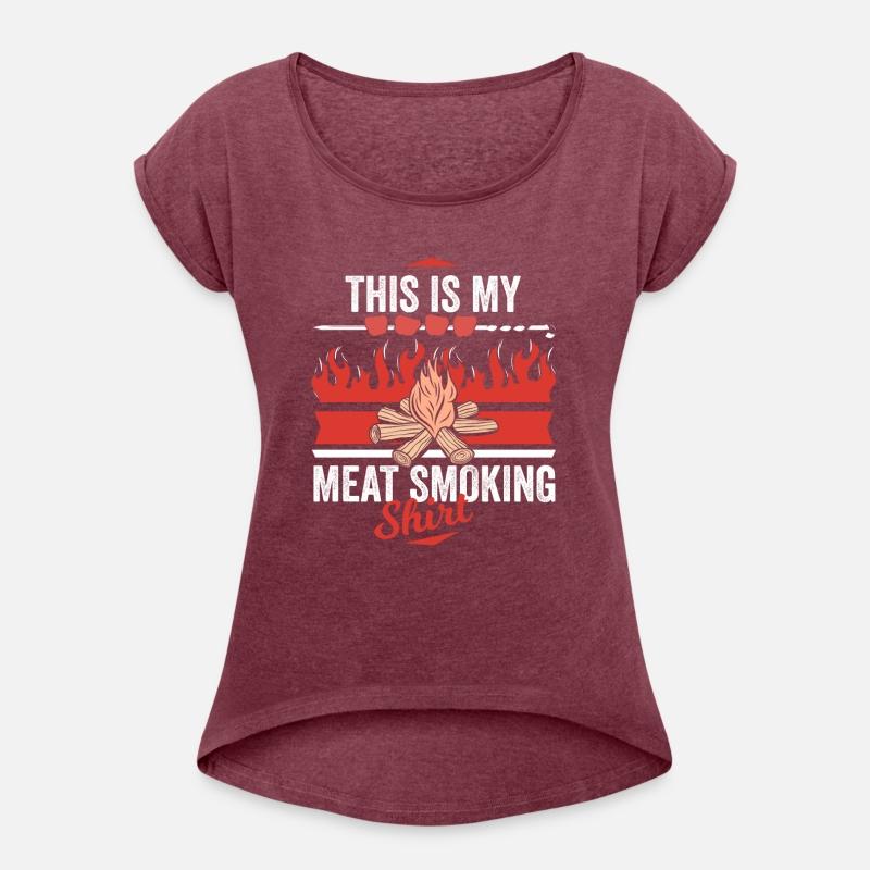 This Is My Meat Smoking Shirt Funny Dad BBQ Lovers
