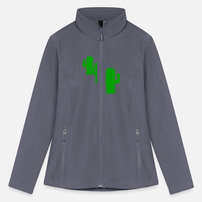 Three Cacti 3 Cactus Desert Cool Green Silhouette