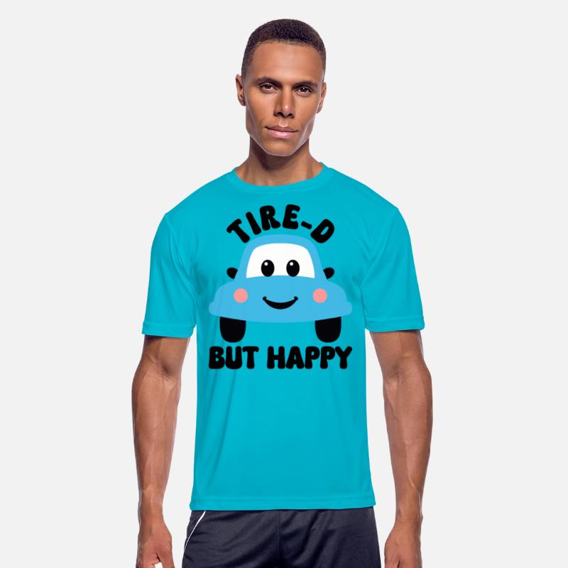 tire-d but happy funny car pun