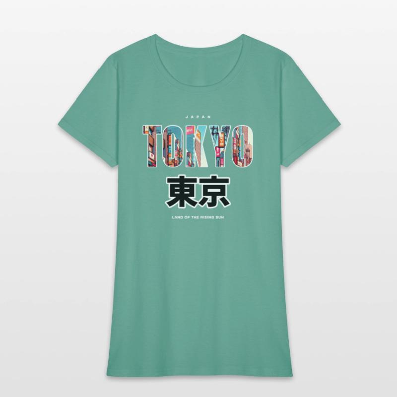 Tokyo City Kanji, for Japan Lovers, Typography Art