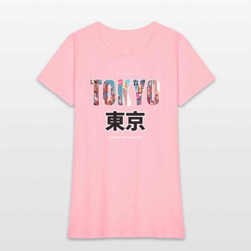 Tokyo City Kanji, for Japan Lovers, Typography Art