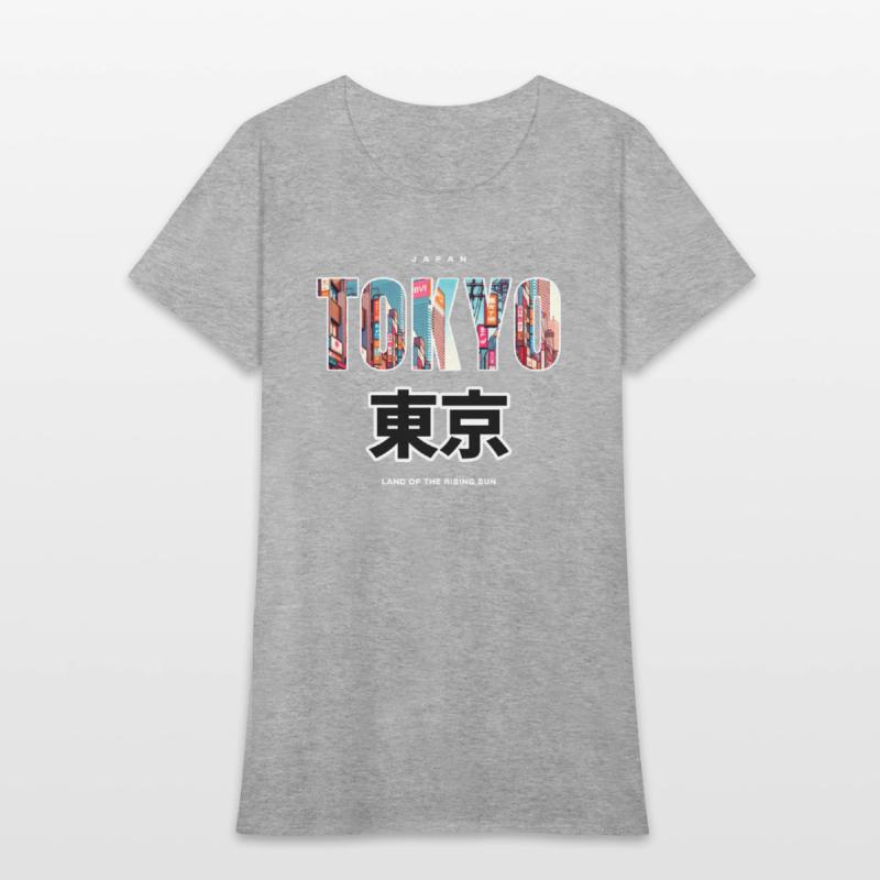 Tokyo City Kanji, for Japan Lovers, Typography Art