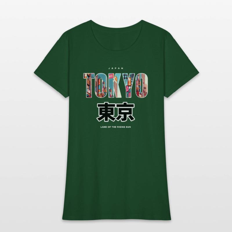 Tokyo City Kanji, for Japan Lovers, Typography Art