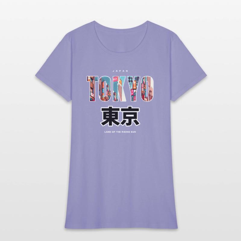 Tokyo City Kanji, for Japan Lovers, Typography Art