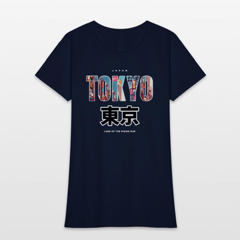 Tokyo City Kanji, for Japan Lovers, Typography Art