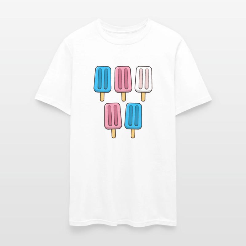 Transgender Popsicles 4th of July Trans Subtle