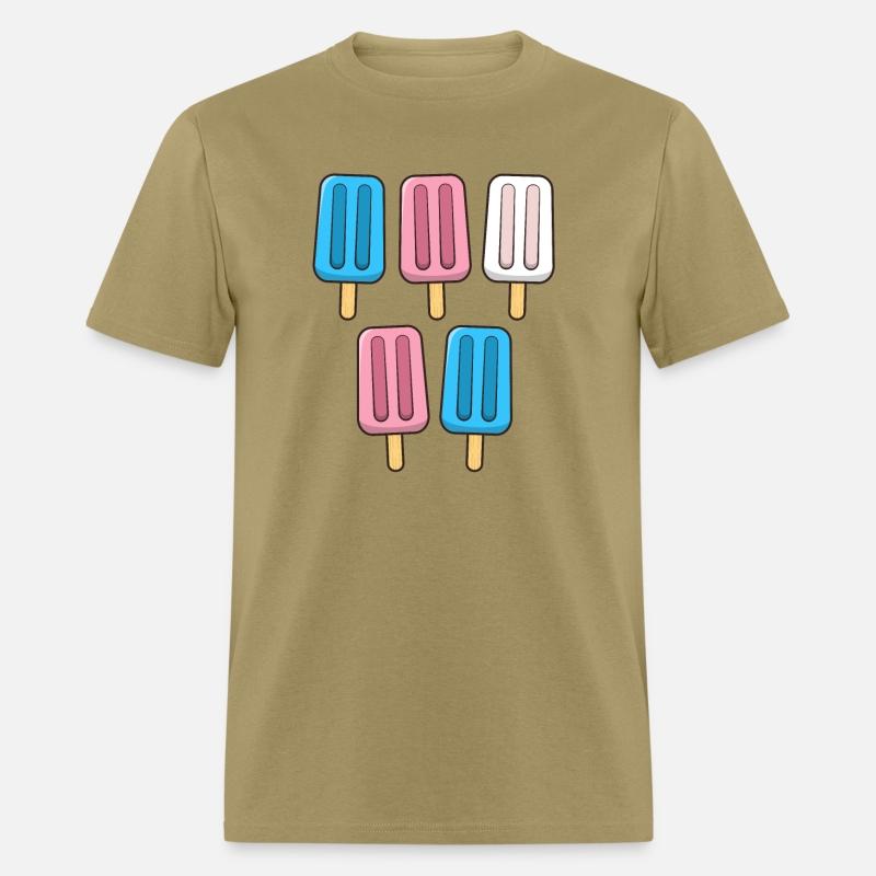 Transgender Popsicles 4th of July Trans Subtle