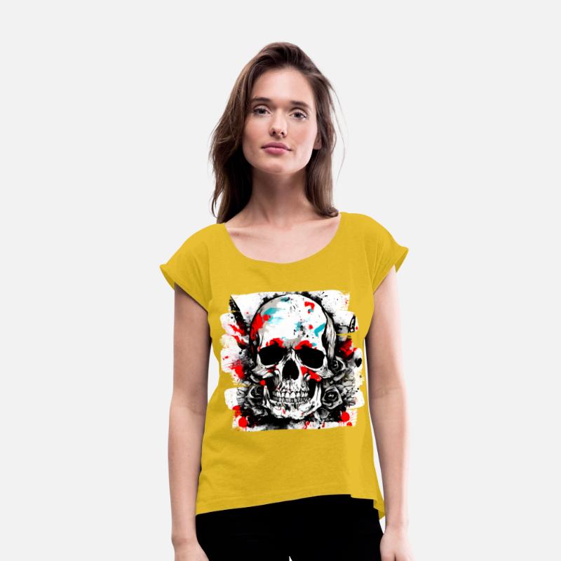 Trash Polka Tattoo Heavy Metal Style