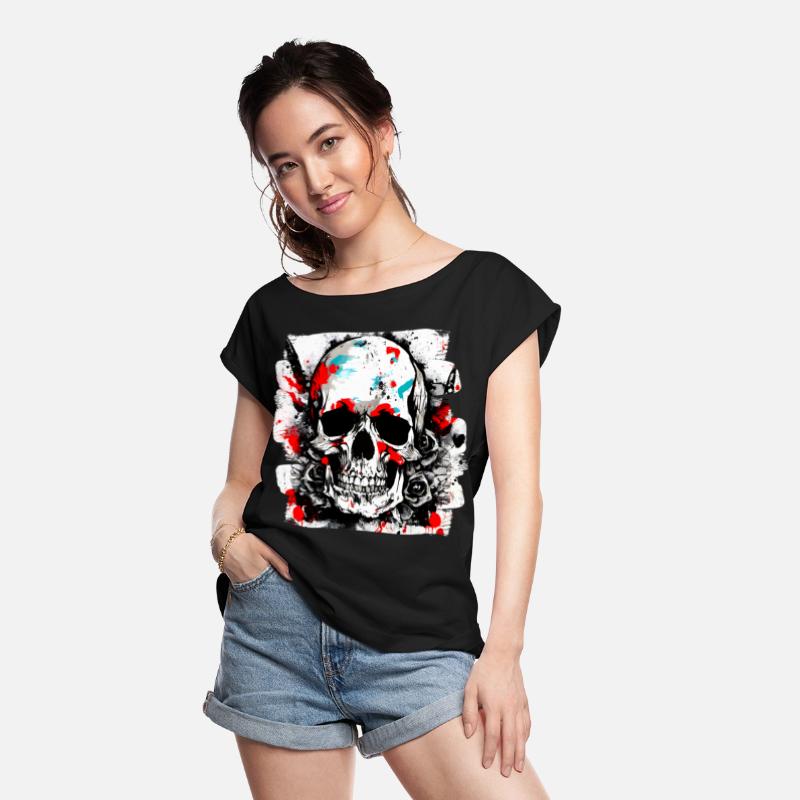 Trash Polka Tattoo Heavy Metal Style