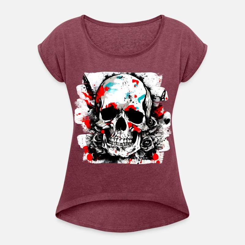 Trash Polka Tattoo Heavy Metal Style