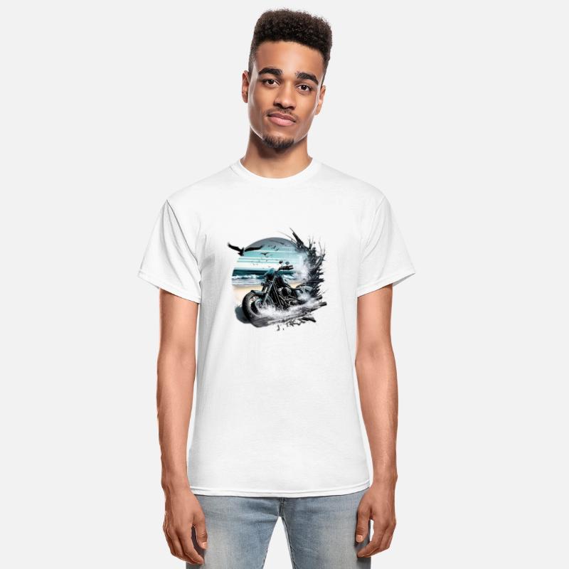 Traveling, bike ride t-shirt