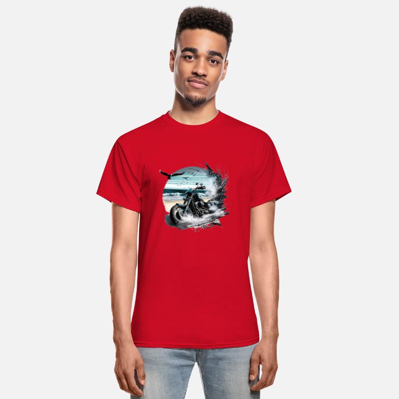 Traveling, bike ride t-shirt