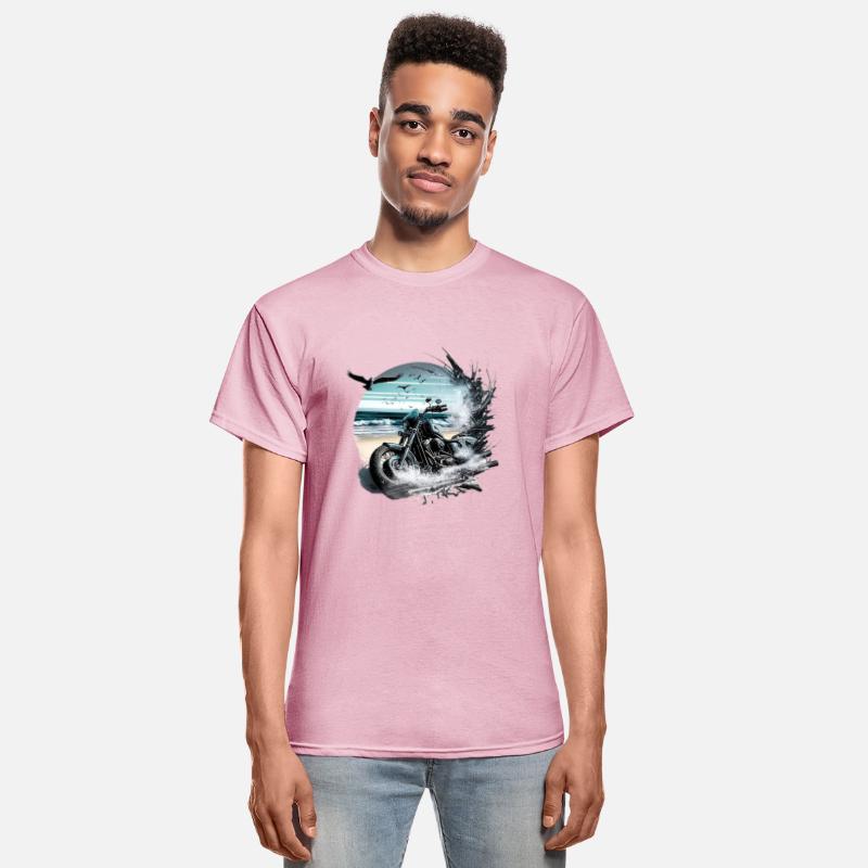 Traveling, bike ride t-shirt