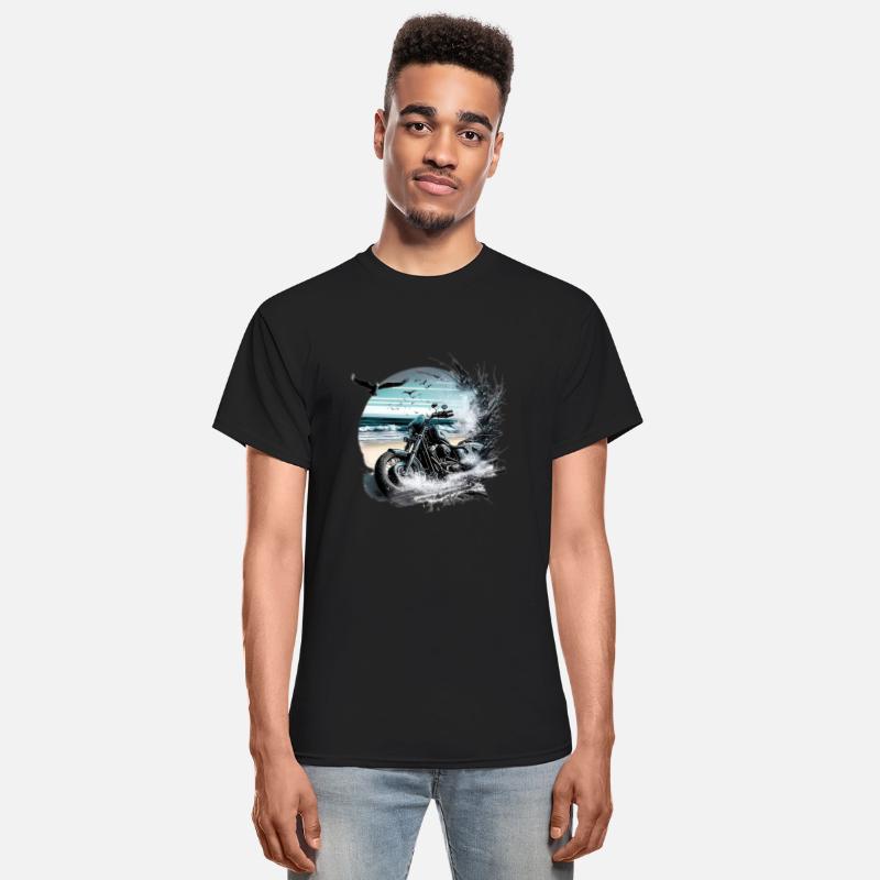 Traveling, bike ride t-shirt