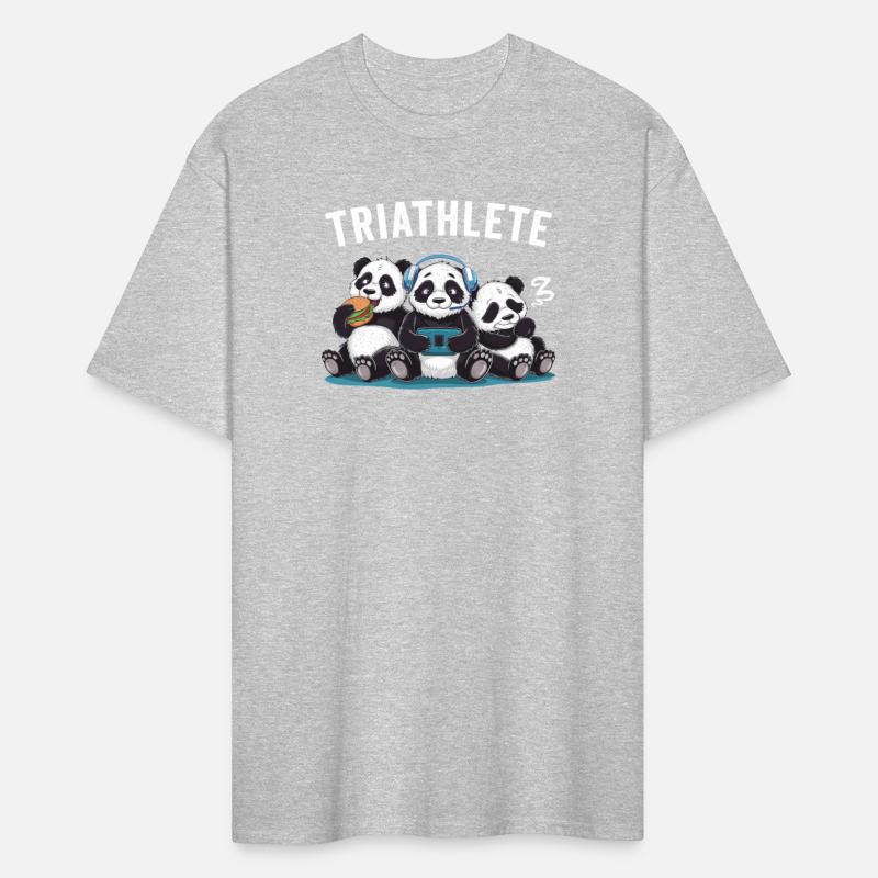 Triathlete Panda Headset Console Nerd Gaming
